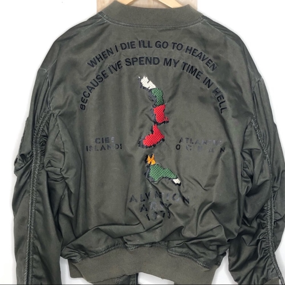 NWT ZARA THE SALVATION ARMY BOMBER JACKET - Picture 8 of 10
